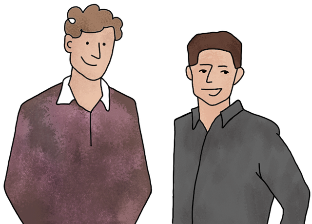 Sean and Matt illustration